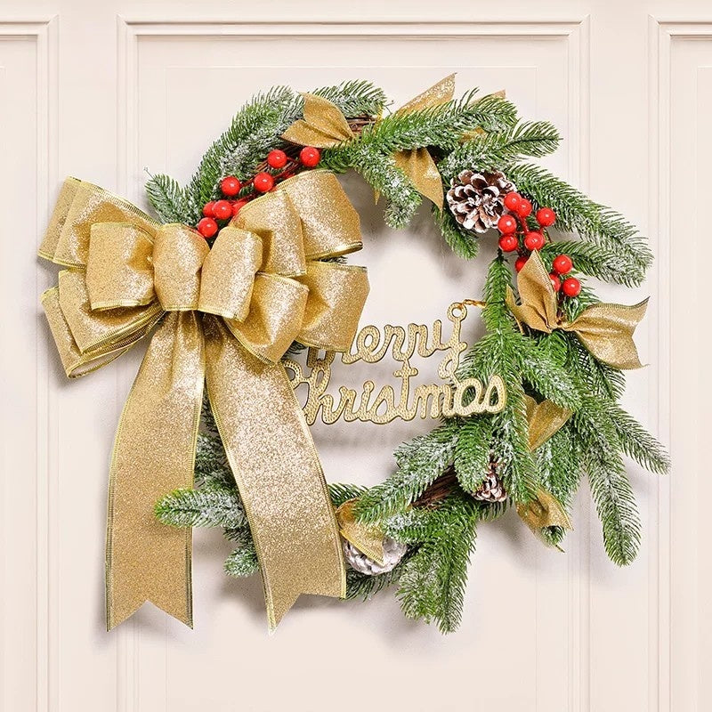 2.5Inch(63mm) 10Yards Shimmer Metallic Ribbon, 8 Colors Available. Shiny metallic ribbon, perfect for festival decoration, gift wrapping, DIY crafts and floral arrangement.